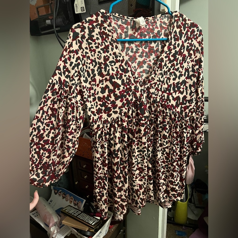 Three quarter sleeves shirt from “All The Buzz” in downtown Dover.